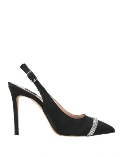 Islo Isabella Lorusso Woman Pumps Black Size 11 Textile Fibers