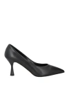 Islo Isabella Lorusso Woman Pumps Black Size 7 Soft Leather In Black