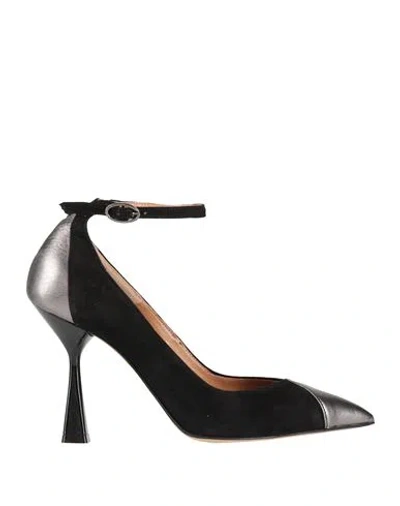 Islo Isabella Lorusso Woman Pumps Black Size 8 Leather