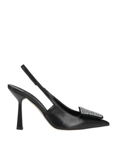 Islo Isabella Lorusso Woman Pumps Black Size 10 Soft Leather