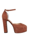 Islo Isabella Lorusso Woman Pumps Camel Size 11 Soft Leather In Brown