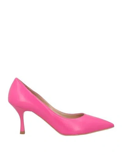 ISLO ISABELLA LORUSSO ISLO ISABELLA LORUSSO WOMAN PUMPS FUCHSIA SIZE 6 LEATHER