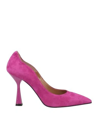 Islo Isabella Lorusso Woman Pumps Mauve Size 7 Leather