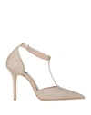 Islo Isabella Lorusso Woman Pumps Platinum Size 11 Textile Fibers In Grey