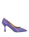 Islo Isabella Lorusso Woman Pumps Purple Size 8 Leather