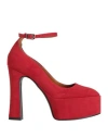 Islo Isabella Lorusso Woman Pumps Red Size 7 Textile Fibers
