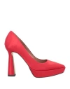 Islo Isabella Lorusso Woman Pumps Red Size 11 Textile Fibers In Red