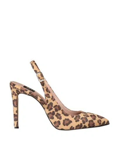 Islo Isabella Lorusso Woman Pumps Sand Size 11 Textile Fibers In Beige