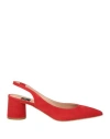 Islo Isabella Lorusso Woman Pumps Tomato Red Size 8 Leather