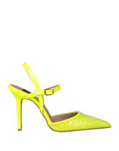 Islo Isabella Lorusso Woman Pumps Yellow Size 11 Textile Fibers