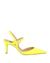 Islo Isabella Lorusso Woman Pumps Yellow Size 11 Textile Fibers In Yellow