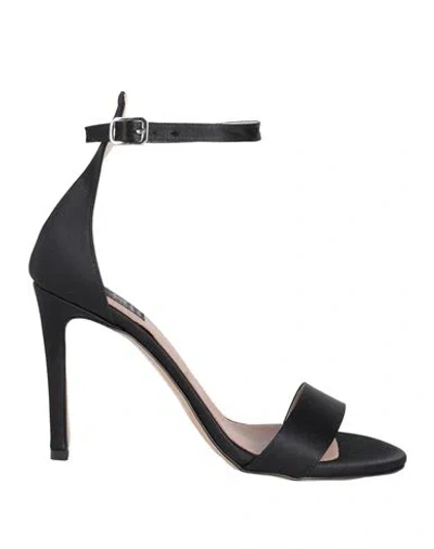Islo Isabella Lorusso Woman Sandals Black Size 8 Textile Fibers