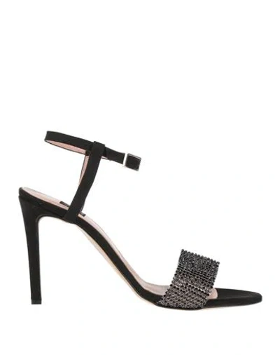 Islo Isabella Lorusso Woman Sandals Black Size 11 Textile Fibers