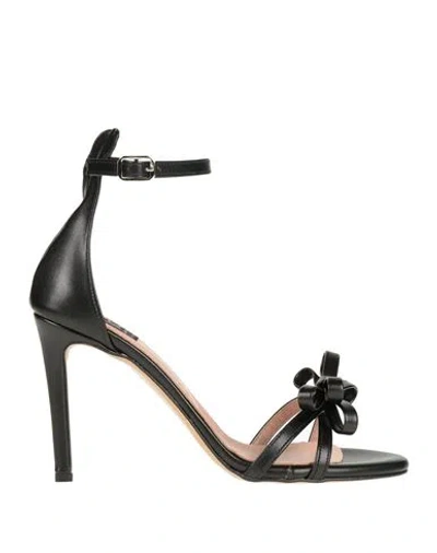 Islo Isabella Lorusso Woman Sandals Black Size 6 Textile Fibers