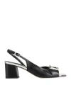 Islo Isabella Lorusso Woman Sandals Black Size 8 Leather In Black