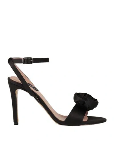 Islo Isabella Lorusso Woman Sandals Black Size 5 Textile Fibers