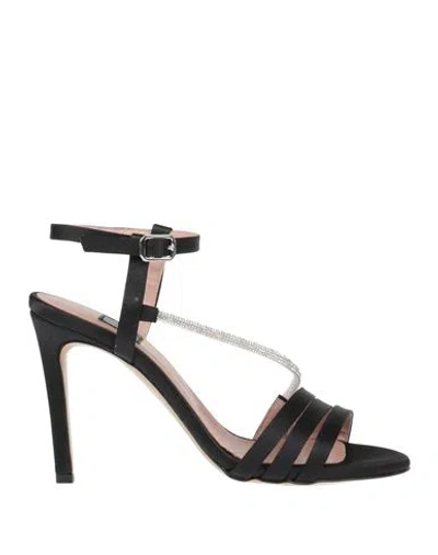 Islo Isabella Lorusso Woman Sandals Black Size 11 Textile Fibers