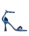 Islo Isabella Lorusso Woman Sandals Bright Blue Size 8 Textile Fibers