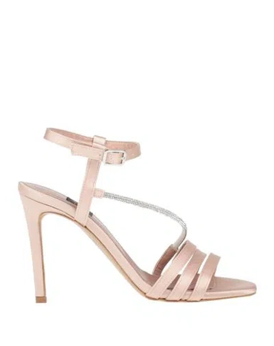 Islo Isabella Lorusso Woman Sandals Light Pink Size 11 Textile Fibers