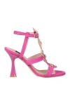 Islo Isabella Lorusso Woman Sandals Mauve Size 11 Textile Fibers In Purple