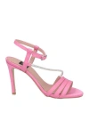 Islo Isabella Lorusso Woman Sandals Pink Size 11 Textile Fibers