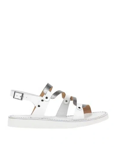 Islo Isabella Lorusso Woman Sandals White Size 10 Textile Fibers