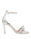 Islo Isabella Lorusso Woman Sandals White Size 8 Textile Fibers In White