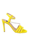 Islo Isabella Lorusso Woman Sandals Yellow Size 11 Textile Fibers