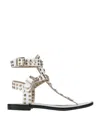 Islo Isabella Lorusso Toe Strap Sandals In White