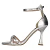 Islo Sandals Silver In Argento Metallici E Grigi