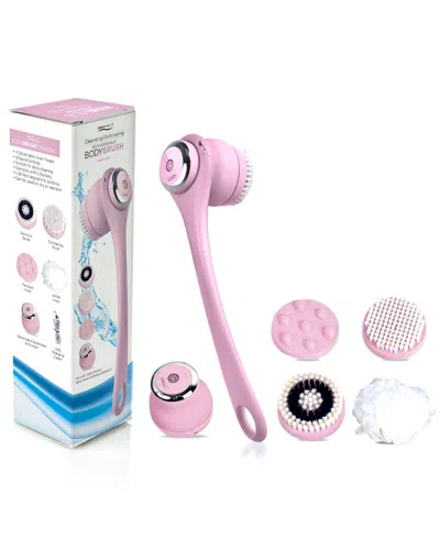 Iso Beauty Cleansing & Exfoliating Rechargeable All-in-1 Body Brush In Pink