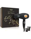 Iso Beauty Unisex Digital 1875w Pro Ionic Hair Dryer With Lcd Digital Display - Gold Collection