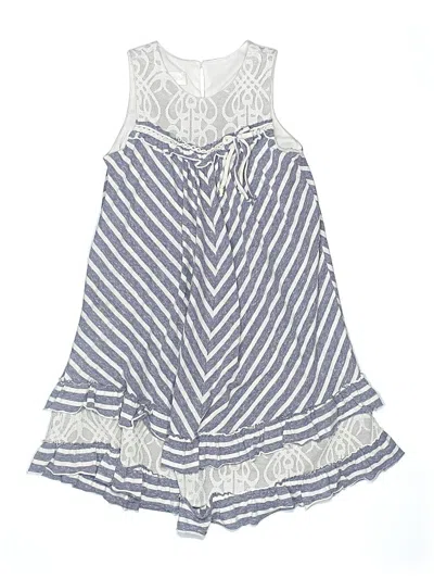 Pre-owned Isobella & Chloe Kids' Dress In Gray