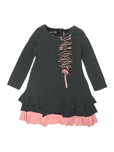 Pre-owned Isobella & Chloe Kids' Dress In Gray
