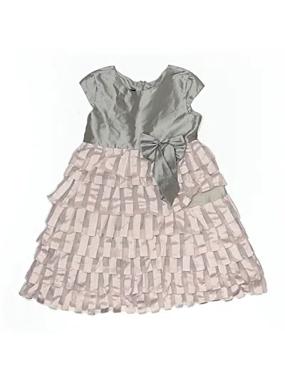 Pre-owned Isobella & Chloe Kids' Dress In Gray