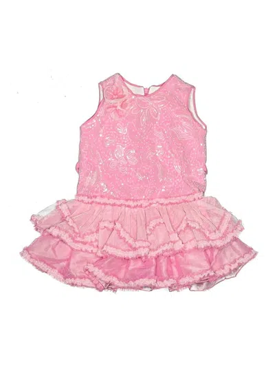 Pre-owned Isobella & Chloe Kids' Dress In Pink