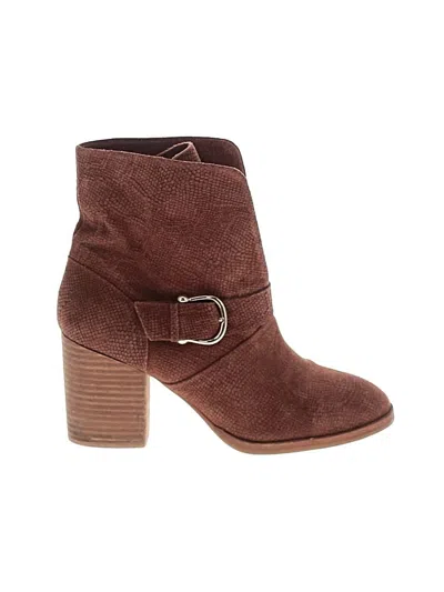 Pre-owned Isolá Ankle Boots In Brown