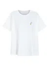 Isolda Caju Embroidered T-shirt In White
