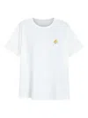 Isolda Caju Embroidery T-shirt In White