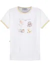 Isolda Crystal Clear T-shirt In White