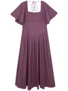 Isolda Gigi Maxi Dress In Purple
