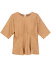 Isolda Labirinto De Rios Blouse In Neutrals