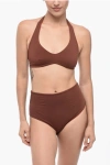Isole&vulcani Reversable Bikini Set With High-waisted Slip