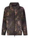 Iso.poetism Abstract-print Jacket In Black