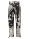 Iso.poetism Logo Detail Cotton Track-pants In 黑色