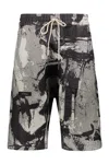 Iso.poetism Cotton Bermuda Shorts In Black
