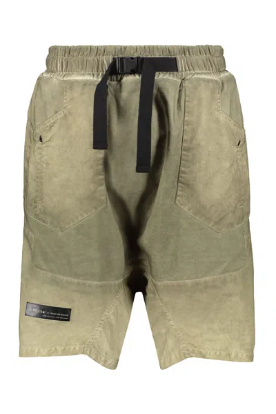 ISO.POETISM COTTON BERMUDA SHORTS