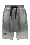 Iso.poetism Cotton Bermuda Shorts In Grey