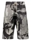 Iso.poetism Cotton Bermuda Shorts In 白色
