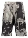 Iso.poetism Cotton Bermuda Shorts In Black